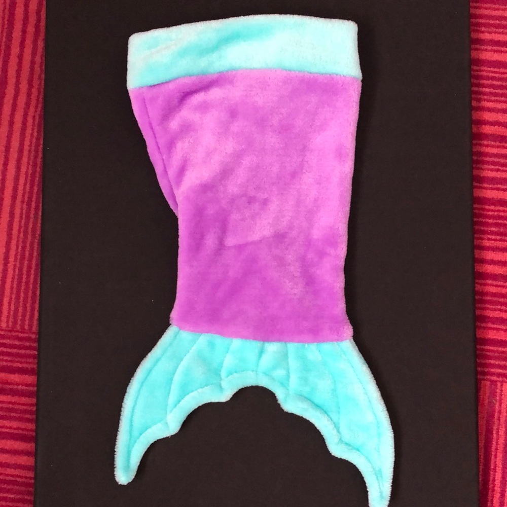 18 in Doll mermaid tail blanket